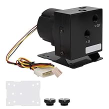 Water Cooling Pump, 1200L/H, G1/4 Thread 12V 1.8A DC Water-Cooled Pump Water Cooler with Bracket for Desktop Computer