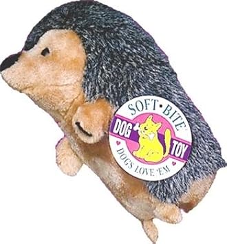Soft Bite Hedgehog Dog Toy
