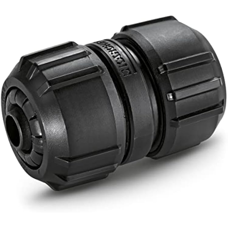 Karcher 2.645-197.0 6.5 x 3.9 x 3.9 cm Universal Hose Mender - Black