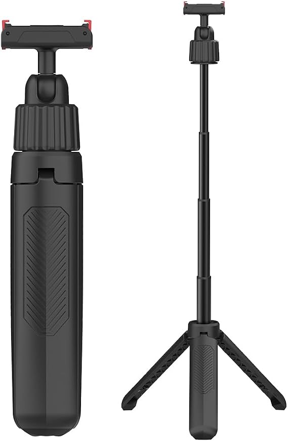 Selfie Stick Tripod Stand for DJI Osmo 360 2 Action 5 Pro 4 3 Accessories (15.75"), Magnetic Quick Release Adapter, 360 Rotation Mini Extension Rod Handle Grip Monopod for DJI Camera