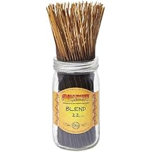 Wild Berry Incense Sticks - Blend 22 - Fruity Mix with Strawberry and Peach - Hand Dipped in The USA (100 Count)