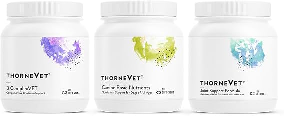 B ComplexVet, Canine Basic Nutrients, and Joint Support Formula Soft Chews Bundle