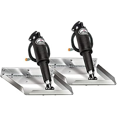 LENCO MARINE 15116-101 Trim Tab Kit 12 x 12 12V Edge Polished