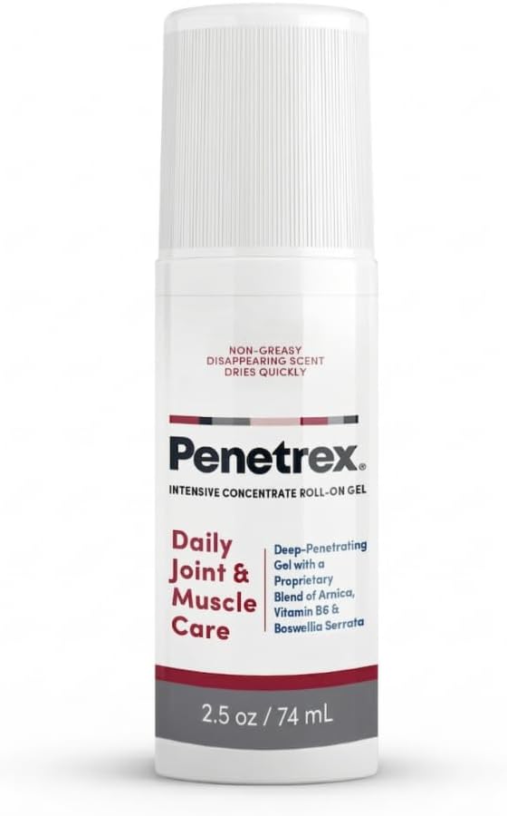 Penetrex Roll-on Gel with Arnica, Vitamin B6 & MSM (2.5 Oz.)