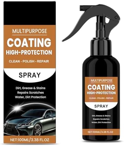2.0 3 In 1 High Protection Quick Car Coating Spray, Car Scratch Remover (1 PCS)