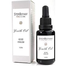Youth Oil: 23 of Pure Multi Active Botanical Oil Serum 1 oz. (Includes Pomegranate, Prickly Pear Seed, Squalane Oil..etc.) Over 80% of Certified Organic Facial Oils for Anti Aging Blend