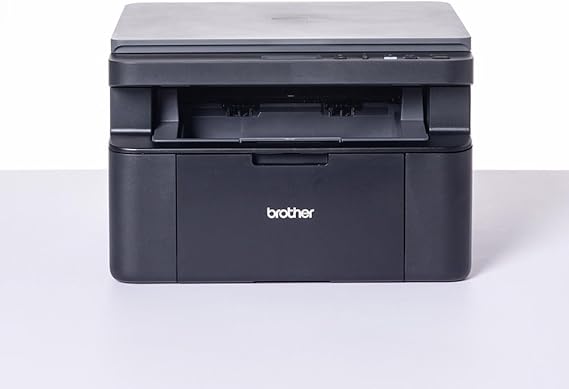 Brother DCP-L1640W wireless, mono laser multifunction printer | 20 PPM | USB, Ethernet & Wi-Fi | 128MB of Memory | A4 print/copy/scan | 2 line LCD control panel | UK Plug