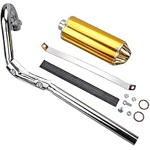 Muffler Exhaust Pipe Bikes CRF XR50 SDG SSR TTR YCF 50-125cc Pit Trail Dirt pit dirt bike motorcycle