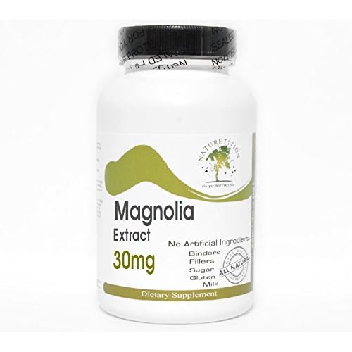 Magnolia Extract 30mg ~ 90 Capsules - No Additives ~ Naturetition Supplements