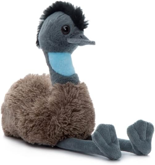 The Petting Zoo Emu Stuffed Animal Plushie, Wild Onez, Kids Gifts, 9 in