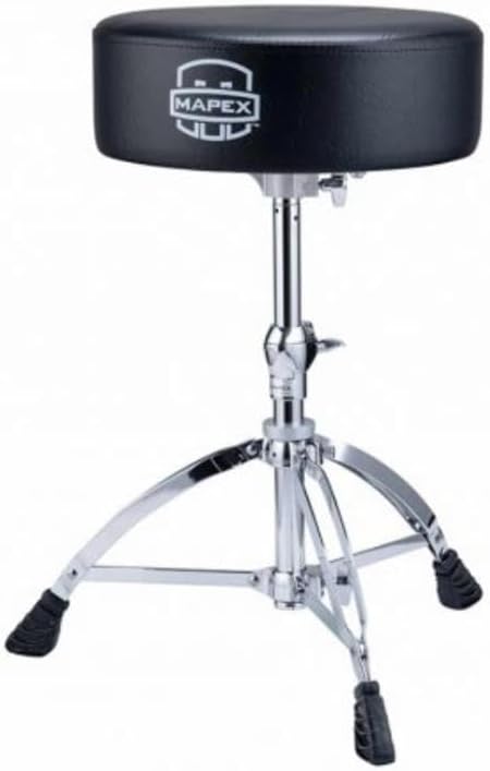 Mapex Round Top Drum Throne - Double-braced Legs