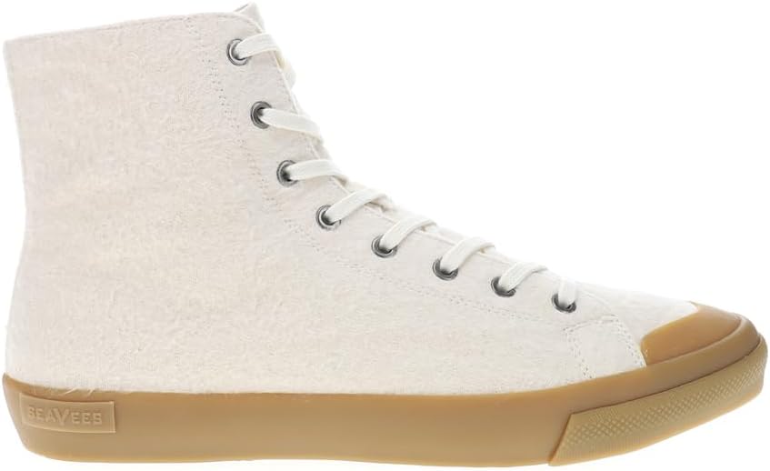 SEAVEES Mens Fremont High Sneakers Shoes Casual - Off White - Size 11 M
