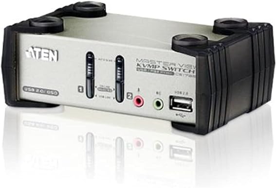 Aten Corp 2 Port USB KVMP with Audio (CS1732B)