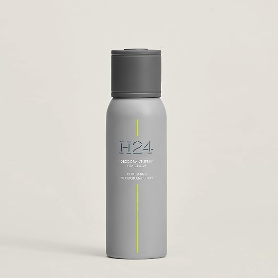 Hermes H24 Refreshing Deodorant Spray for Men, 5.0 Ounce