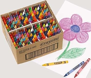 CRAYOLA - 288 Crayons Classpack, 72 Colours, Regular Size, School Supplies