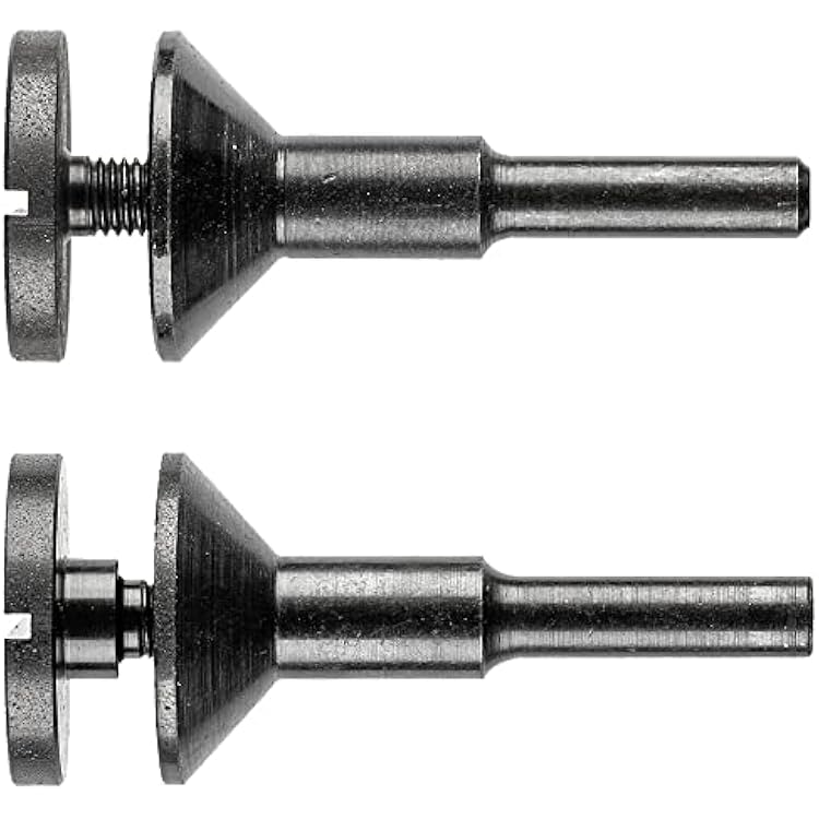PFERD Die Grinder Mandrel Combo Pack, Fits 14, 38 Arbor Hole, 14 Shank, 0-516 Clamping Width, 1 Flange Diameter, 2-18 OAL, 30000 Max RPM - Part 69035