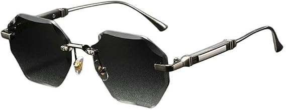 Sunglasses Unisex Sunglasses, Stylish Frameless Uv400 Outdoor Driving Glasses