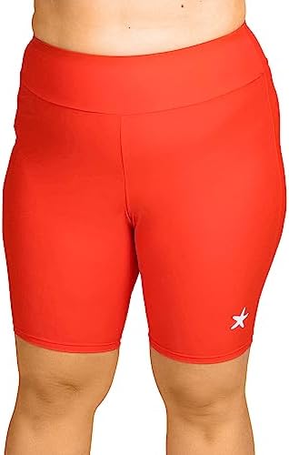Silky Toes Womens Plus Size Swim Shorts Athletic Boardshorts Swimsuit Bottoms