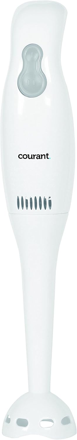 Courant CHB-2001 Hand Blender with 200W Power Immersion Blender, White