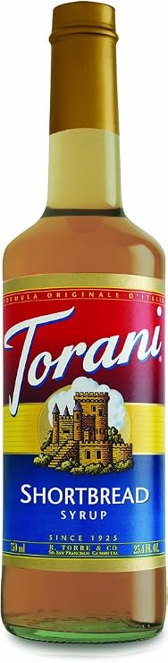 Torani Shortbread Syrup, 750 mL