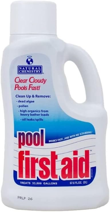 Natural Chemistry First Aid Swimming Pool Enzyme, 2 Liter, Single Pack