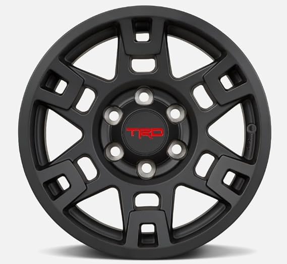 Genuine Toyota 4Runner TRD PRO Matte Black Wheels PTR20-35110-BK (Fits: 4Runner - Tacoma - FJ Cruiser) (1)