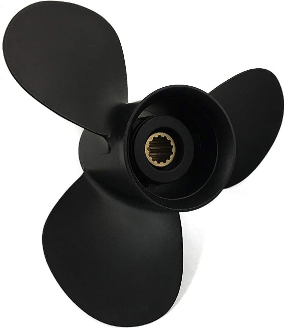 11.1x13 11.1x14 11x15 11.4x12 11.6x11 Aluminum Propeller for Tohatsu Nissan 35/40/50HP Outboard Motor with 13 Spline Tooth