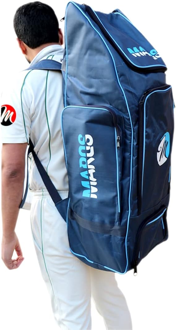 Cricket Duffle Bag, Cricket kit Bag 2023 (Navy/Sky)