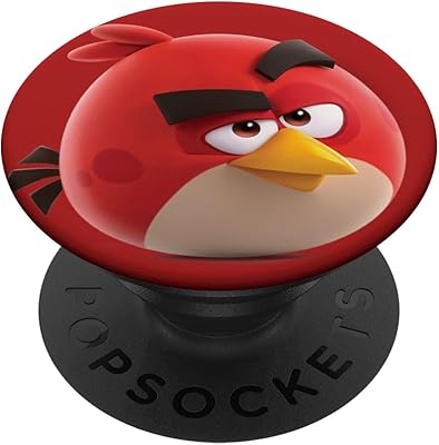 Angry Birds Red Official Merchandise PopSockets Grip and Stand for Phones and Tablets PopSockets Standard PopGrip