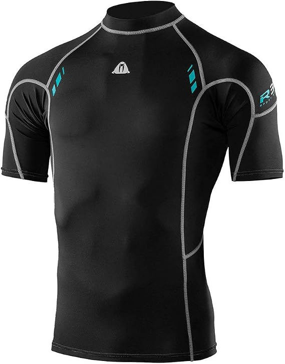 Waterproof Mens R30 Short Sleeve Rash Guard
