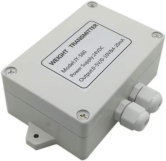 JY-S60 Weighing Scale Load Cell Amplifier Current Converter Weight Transmitter 24Vdc Supply 0-5V 0-10V 4-20mA Output Excitation Voltage 5V Sensitivity 3.0mV/V