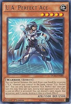 YU-GI-OH! - U.A. Perfect Ace (DUEA-EN088) - Duelist Alliance - Unlimited Edition - Rare