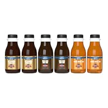 Ralph's Sugar Free Sparkling Water Soda Maker Flavor Syrup Pack | Cream Soda | Root Beer | Orange Cream Soda - Six 12oz Bottles