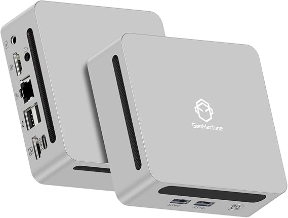 Mini PC AMD Ryzen 3 5300U Mini Computers Up to 3.8GHz 4c/8t, 8GB DDR4, 256GB SSD & M.2 NVME, Gaming PC with Wifi6/BT5.2, Gaming/Office/Design