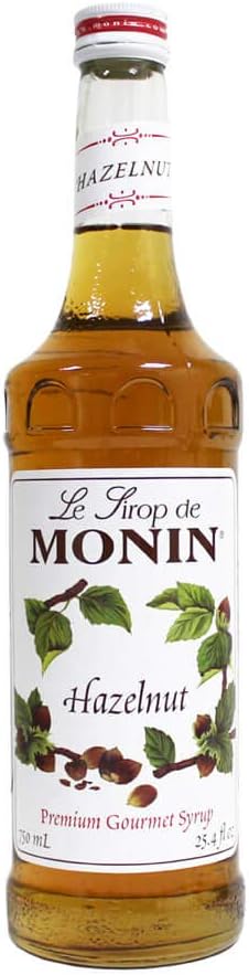 Monin Hazelnut Syrup, 750 ml Hazelnut