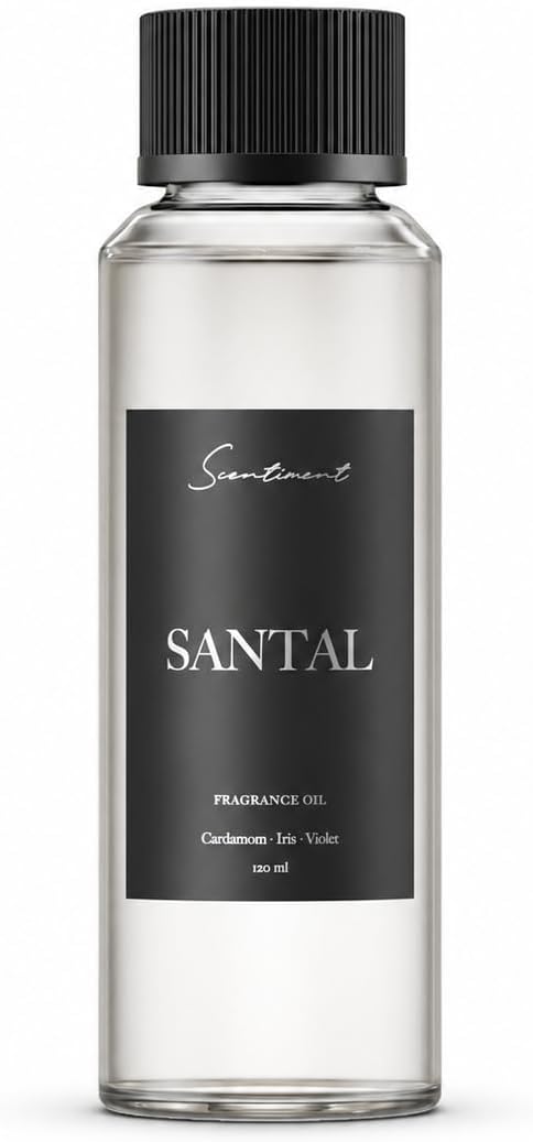 Scentiment Santal Diffuser Oil - Premium Fragrance Oil Refill - 4.06 fl oz