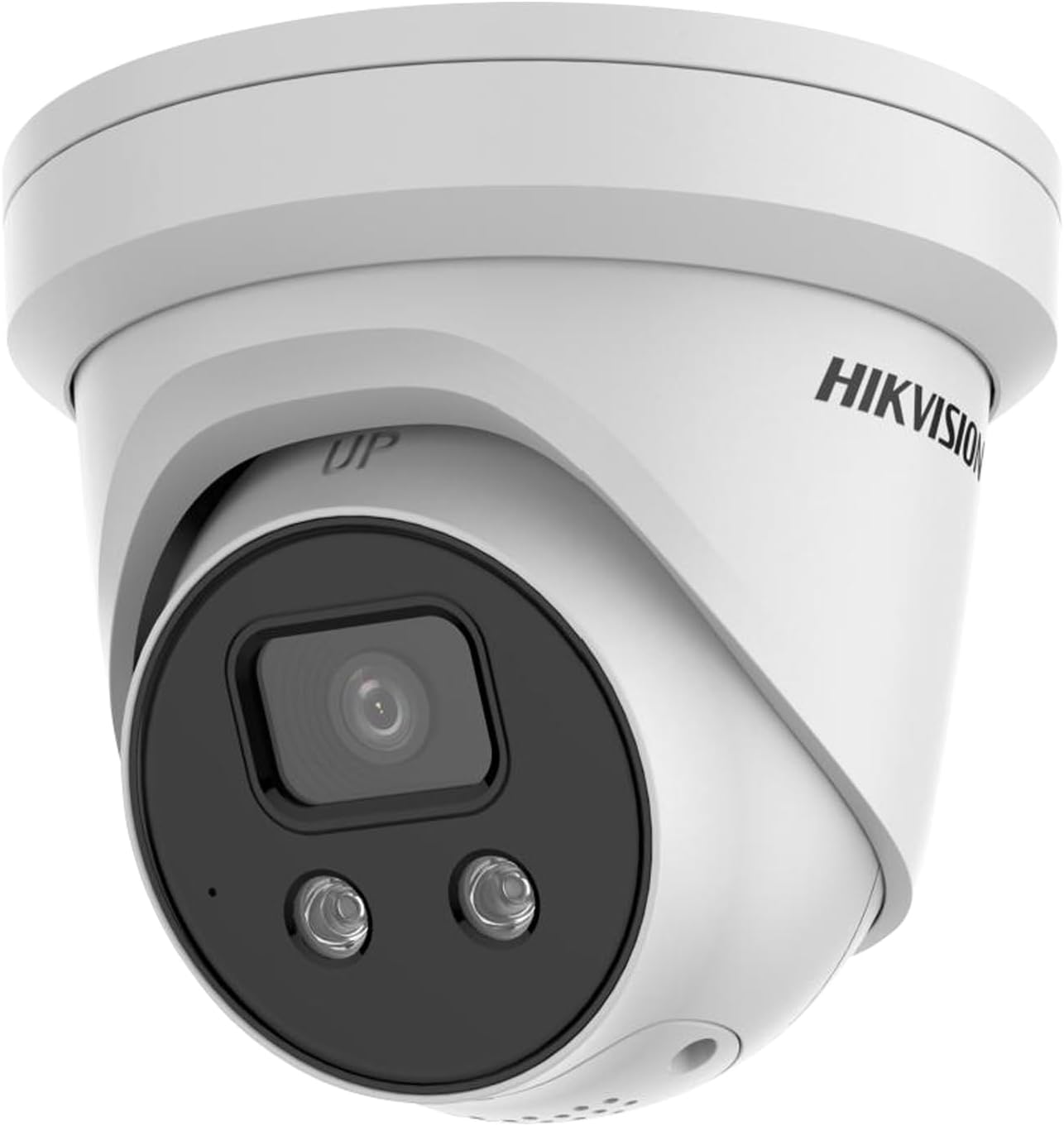 Hikvision 4K Camera DS-2CD2386G2-ISUSL 2.8mm Lens AcuSense Strobe Light and Audible Warning Fixed Turret Network Camera,H.265,Built-in Two-Way Audio,Support Upgrade