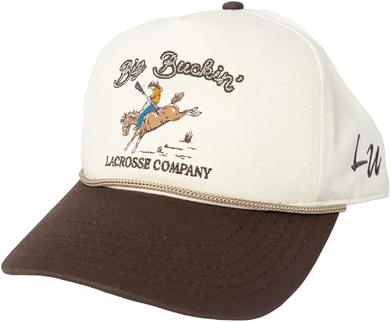 Big Buckin Lacrosse Hat Tan