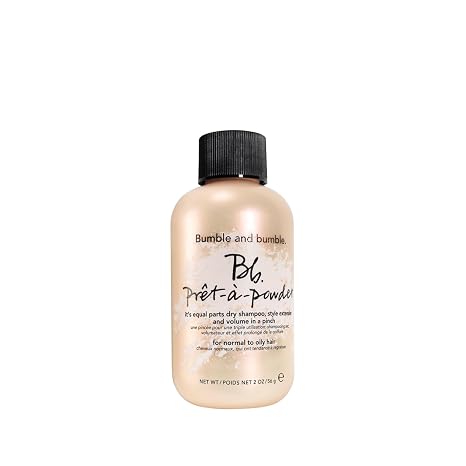 Bumble and bumble. Pret-a-powder Dry Shampoo Powder | Adds Volume, Texture + Absorbs Oil | Non-Aerosol | For All Wavy + Straight Hair Types