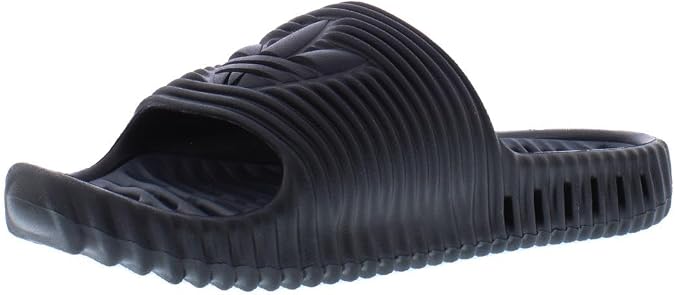 Men's Adidas Adilette 25 Slides - Black/Black