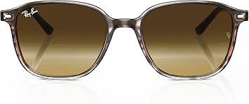 Ray-Ban 0RB219313808551 Leonard Striped Brown Gradient Red Gradient Brown Lens