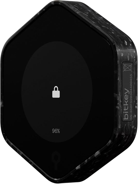 Bitkey Bitcoinハードウェアウォレット - セルフカストディのための安全な財布 シードフレーズなし 2-in-3マルチシグセキュリティ NFCデバイス iOSとAndroid対応