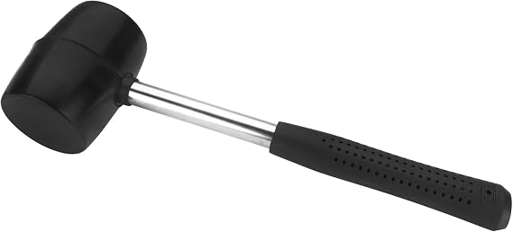Performance Tool W1153 16 oz. Rubber Mallet with Steel Handle