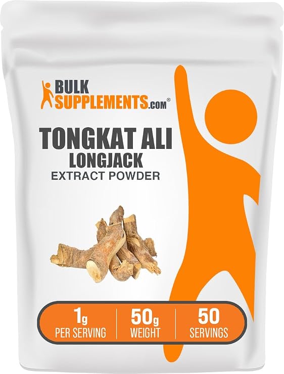 Longjack Extract Powder - Tongkat Ali Extract, Tongkat Ali for Men & Women - Gluten Free, 1g per Serving, 50g (1.8 oz) (Pack of 1)