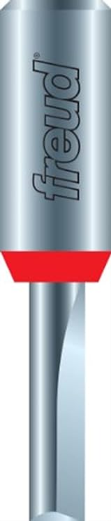Freud 04-508: 3 (Dia.) Double Flute Straight Bit with 1/4" Shank