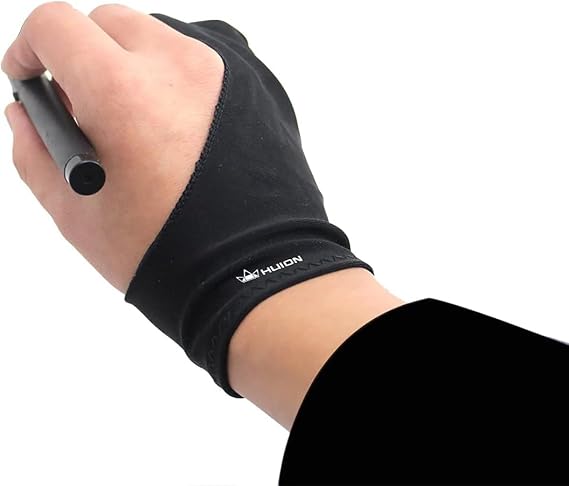 HUION Artist Drawing Glove, One Size, Left or Right Hand