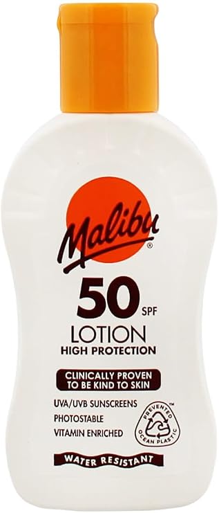 Malibu Sun SPF 50 Lotion, High Protection Sun Cream, 100ml