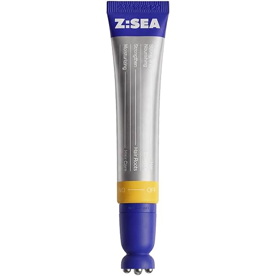 Z:SEA Hair Growth Serum Roll-On, Hair Thickening for Thinning Hair, 0.67 Oz