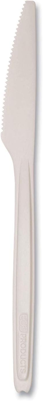 Eco-Products Cutlery for Cutlerease Dispensing System, Knife, 6", White, 960/carton