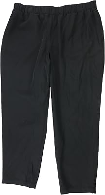 Alfani Womens Black Cropped Pants M
